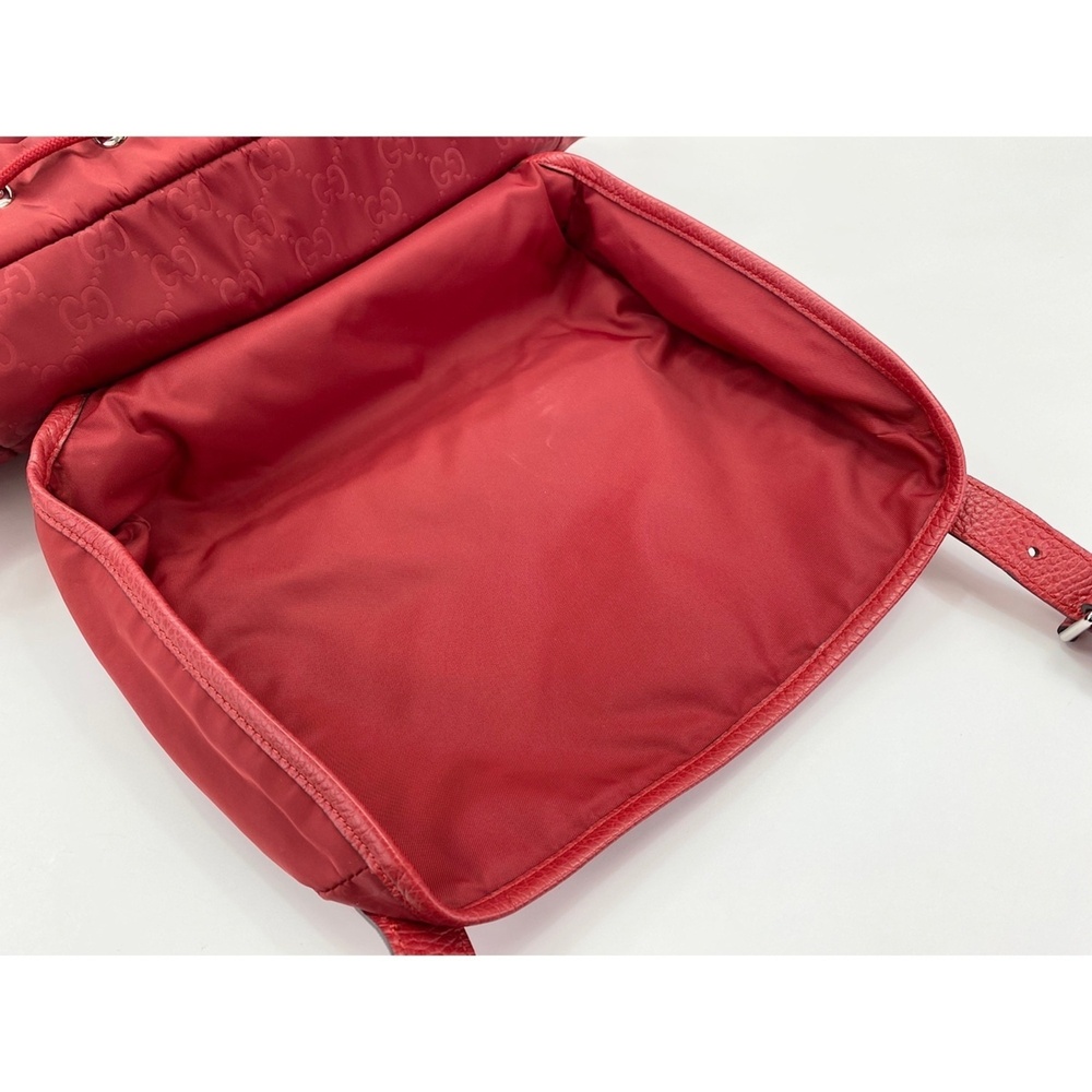 GUCCI Authentic Red Backpack - Picture 11 of 12